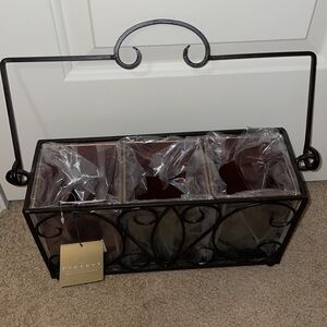 Pomeroy Jackson Caddy Antique Copper 3 sections